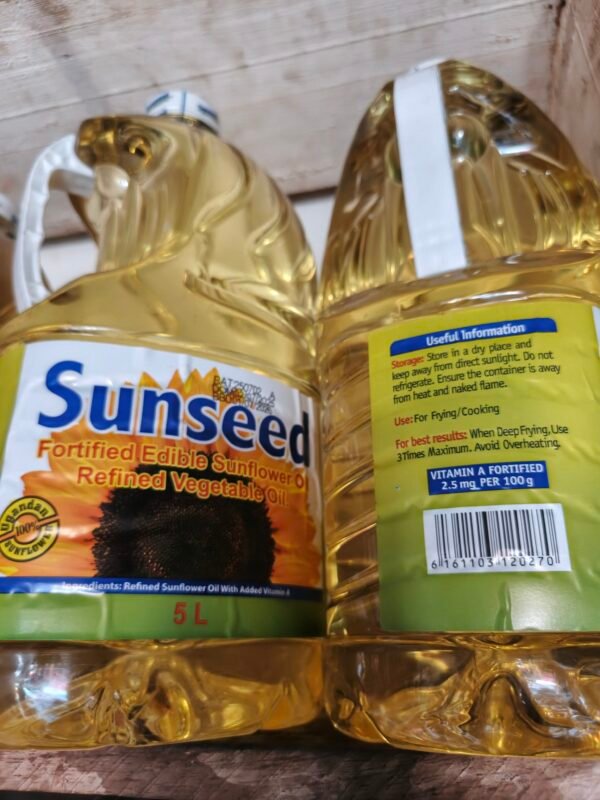 Cooking oil sunseed 5litters - Image 3